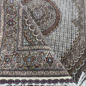 تک قالیچه نقش ماهی